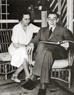 Наталия и Сергей Рахманиновы на даче в Беверли-Хиллс, 1942 год