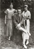 Сергей Рахманинов с дочерьми Ириной и Татьяной