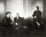 Виллем Менгельберг, Сергей Рахманинов и М. Левицкий. 1922 год